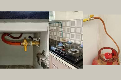 Chimney cleaning work